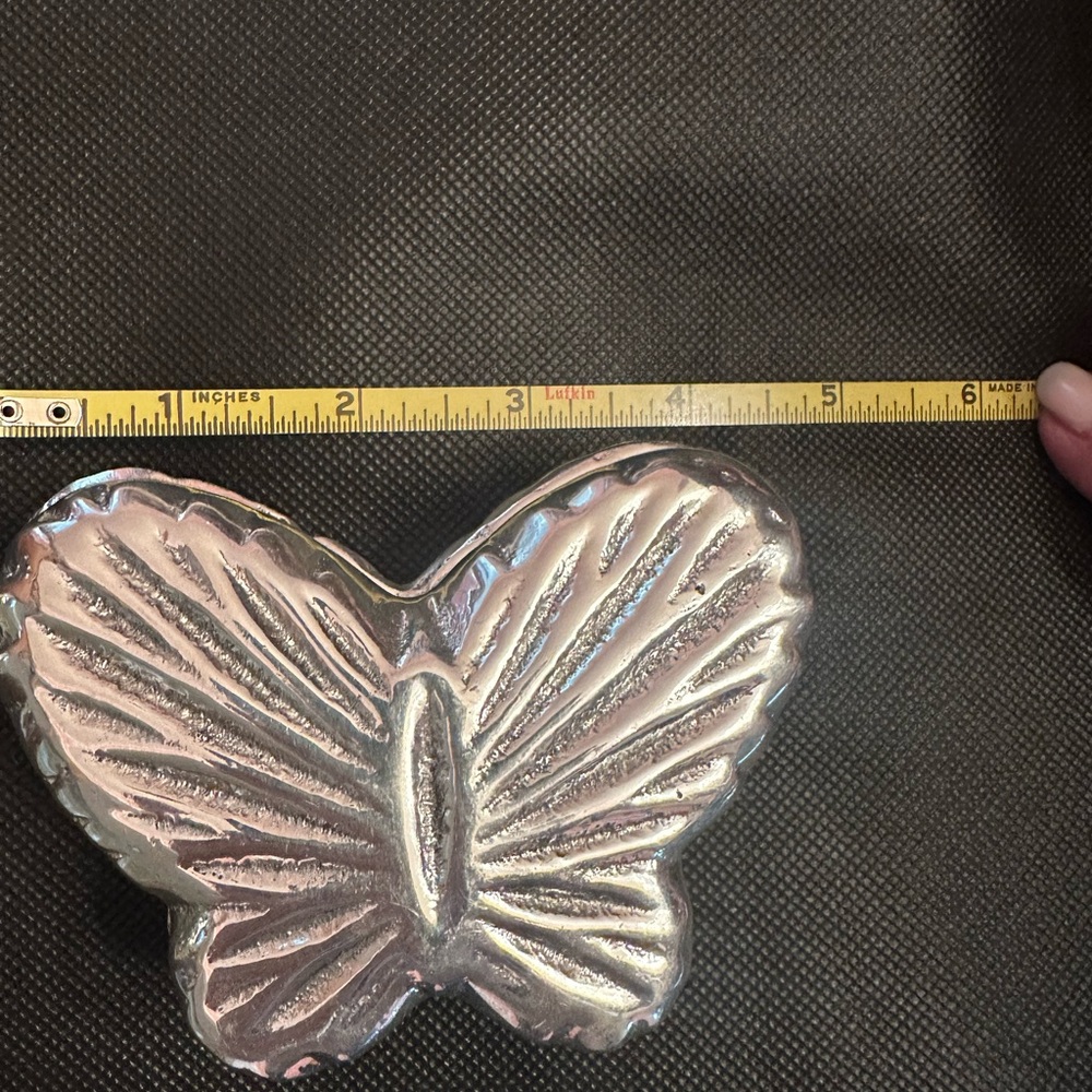 Silver Butterfly Trinket Box - Picture 5 of 7